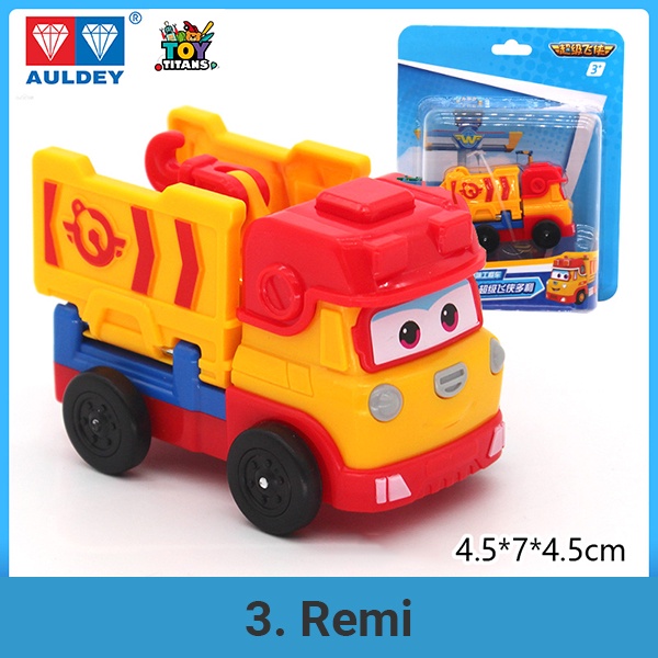 Đội bay siêu đẳng SUPERWINGS - REMI, SPARKY, ROVER, WILLY - Cỡ nhỏ