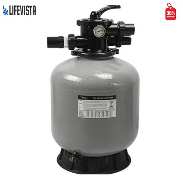 Bình Lọc Cát Hồ Bơi Emaux V350 Kèm Van 6 Ngã- Hỗ Trợ Lấy Cát Sỏi Lọc Tại Shop