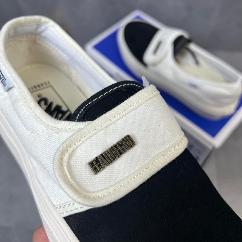 Giày vans fear of gof fog slipon lót da , vans fog BẢN MỚI NHẤT 2022