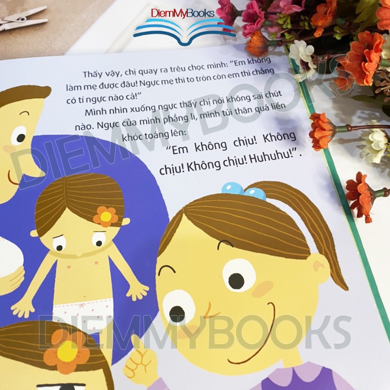 Sách- Giáo Dục Giới Tính Cho Trẻ Từ 3 Tuổi- Mình Đã Lớn Rồi- Kỹ Năng Sống Cho Bé ( Bìa Cứng)