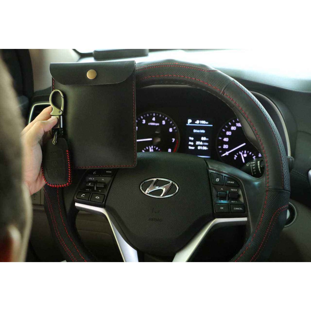 Bọc Vô Lăng Da Bò 100% Size 38cm