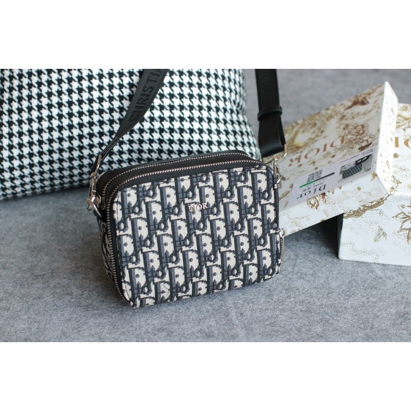 TÚI ĐEO CHÉO NAM NỮ UNISEX DI OR SIZE 18 FULLBOX SMANO BAGS HOẢ TỐC