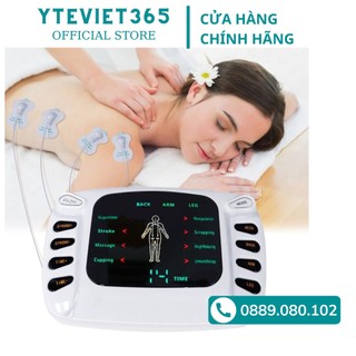 Máy mát xa xung điện, máy massage trị liệu 8 miếng dán .ytk-309b