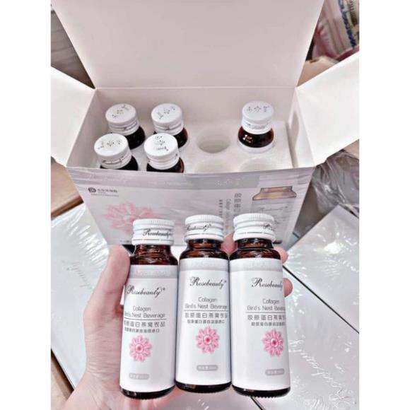 Collagen Yến Rose Beauty - Collagen Yến Tươi Chính Hãng