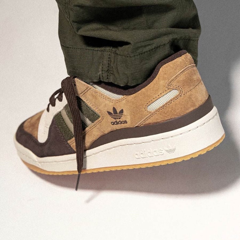 Giày adidas forum 84 low beige GW4334