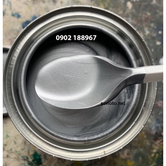 Sơn oto Toyota Vios 1D4 lon 1kg sơn pha sẵn