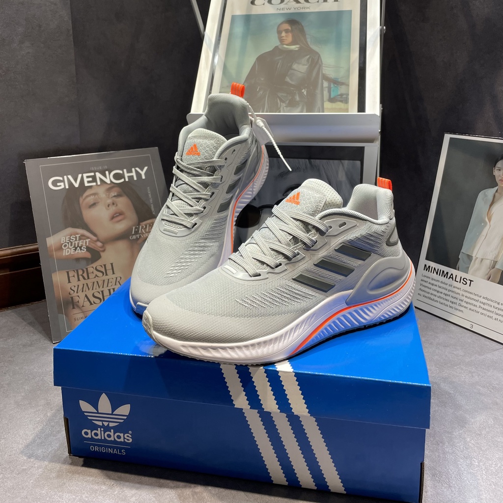 Giày Thể Thao Nam Adidas Aphamagma Bản Mới Nhất 2022 - Phiên Bản XÁM CAM FULL