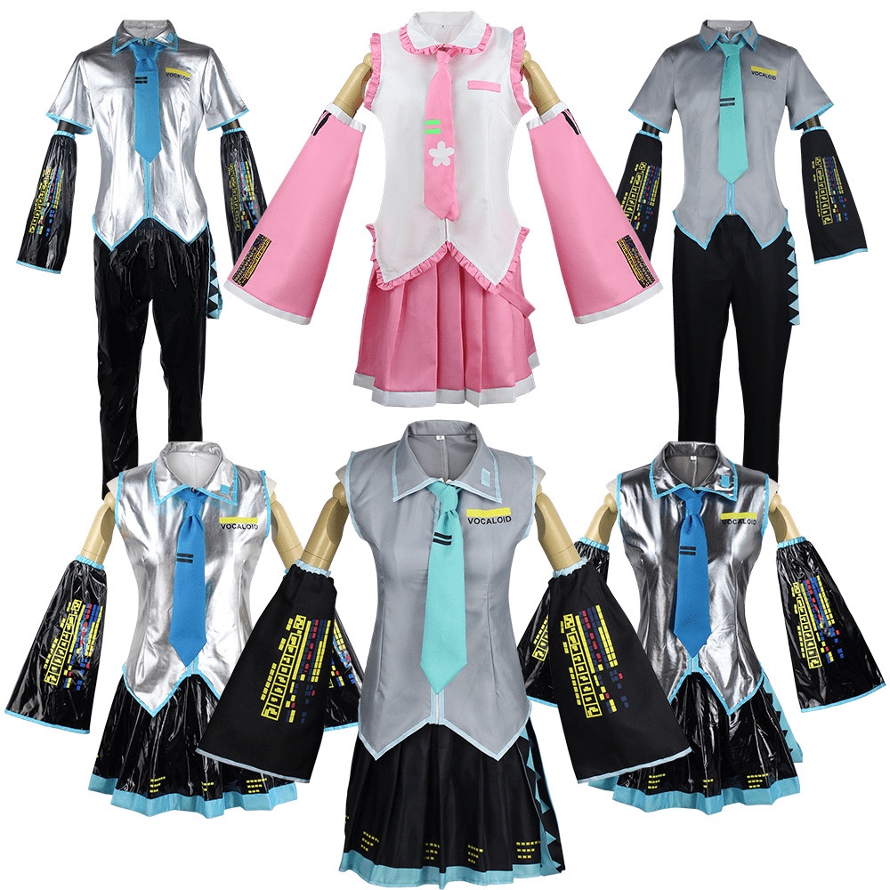 Trang Phục cosplay Nhân Vật Hatsune MIKU Dễ Thương Xinh Xắn
