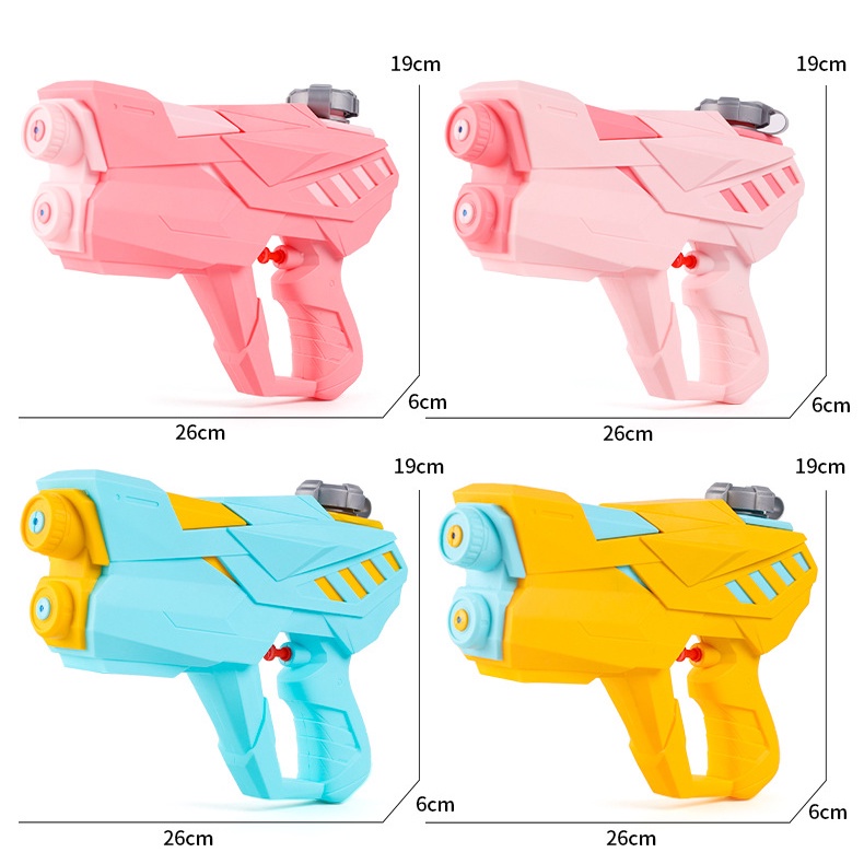 Súng Nước 2 Nòng Áp Lực Nhiều Chế Độ Bắn Đồ Chơi Mùa Hè Cho Bé Mới Nhất Dung Tích Lớn 500ml