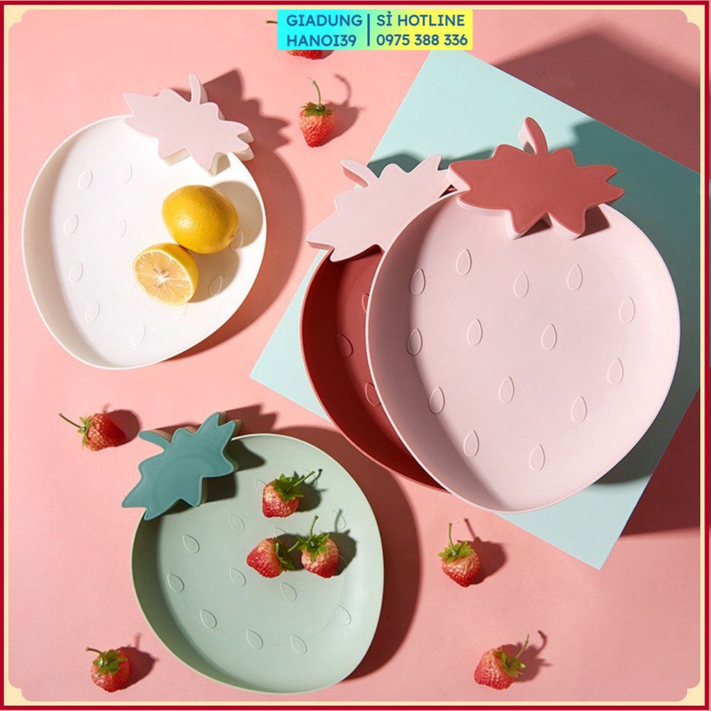 Đĩa Nhựa Lúa Mạch T1 Mới Về Đựng Hoa Quả, Trái Cây, Đồ Ăn Nhiều Mẫu Mã Đẹp Đa Năng An Toàn Và Tiện Lợi