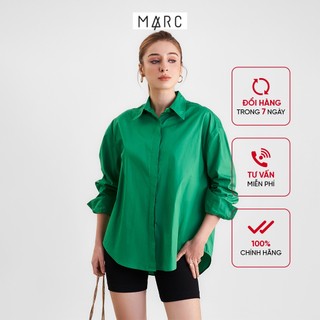 Áo sơ mi nữ MARC FASHION basic oversize CBHH112221