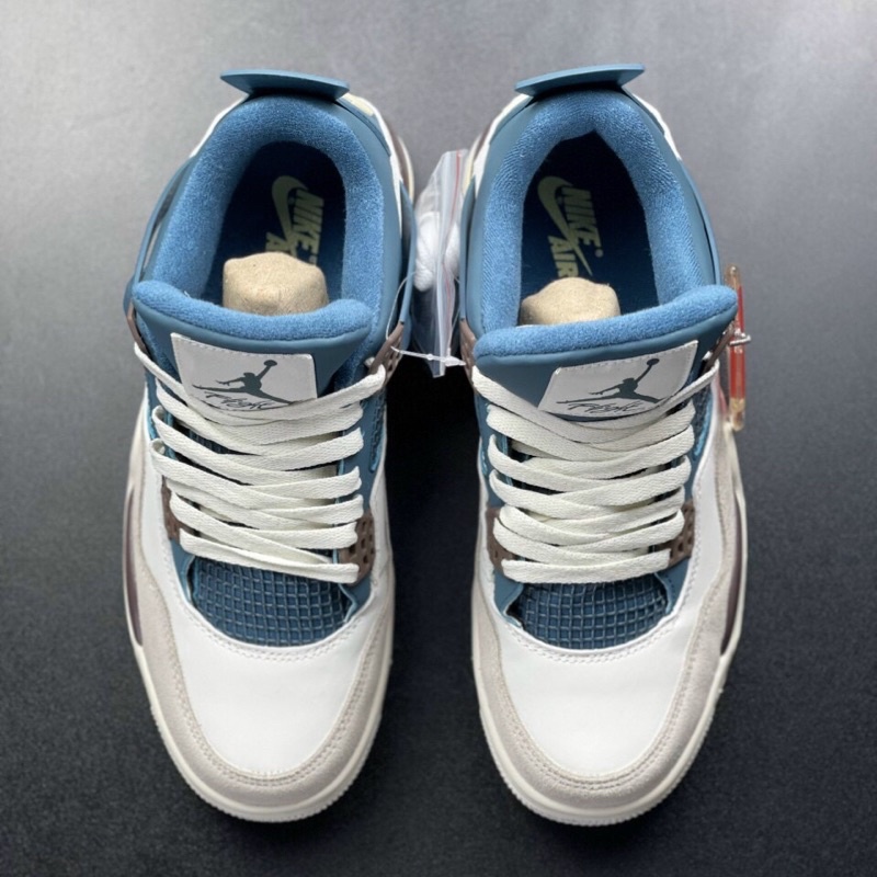 Giày JD4 Snorlax - Jd4 Metalic Xám Xanh 2023