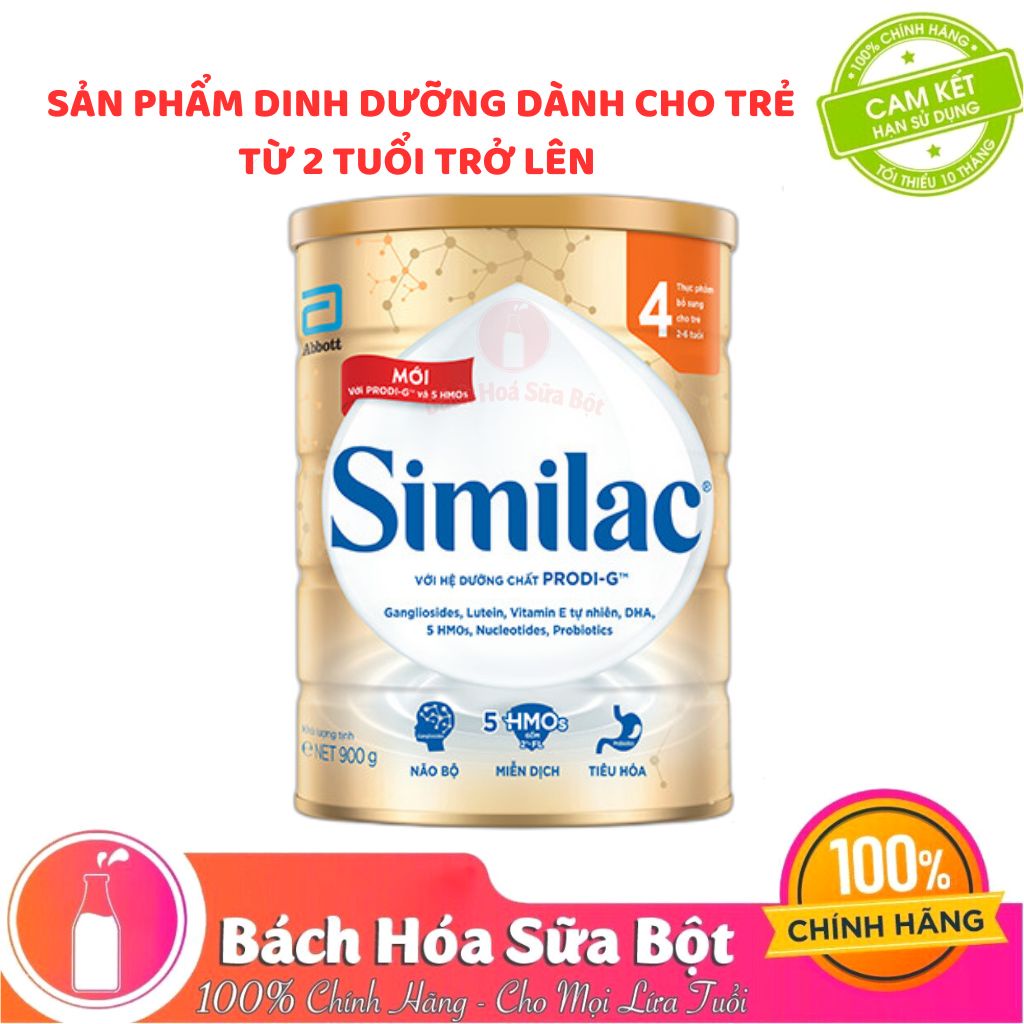 Sữa bột Similac IQ HMOs/ Similac Total Protection số 1/2/3/4 (lon 400g/900g)