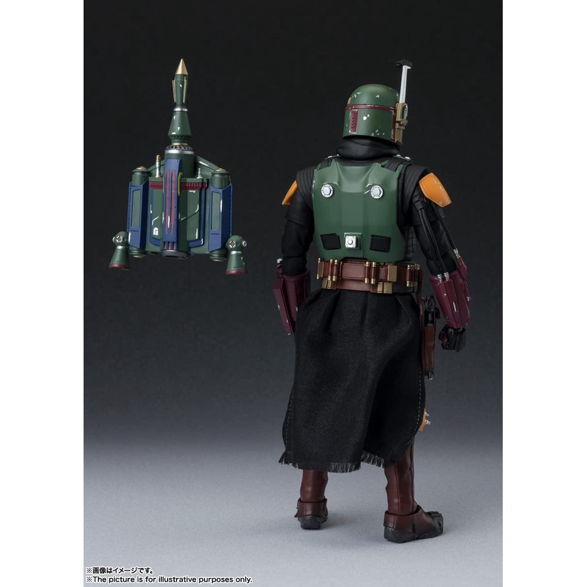 Mô hình S.H. Figuarts Boba Fett (Star Wars: The Book of Boba Fett Chính Hãng BANDAI