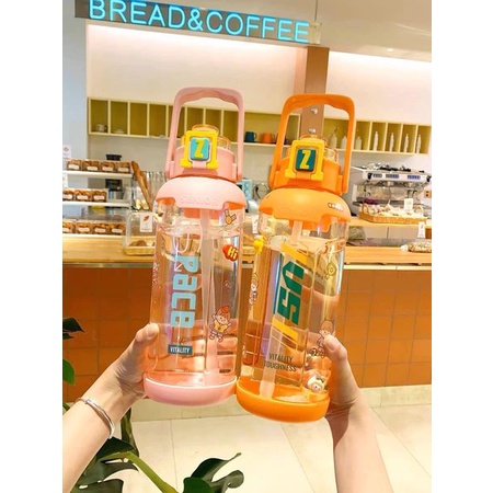 BÌNH NƯỚC CHỮ Z 1800ML TẶNG KÈM STICKER
