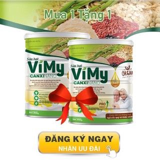 Sữa hạt xương khớp Vimy Canxi Nano 900g, Bổ sung canxi cho người lớn, người già, Sữa hạt bổ sung dinh dưỡng - Chính hãng