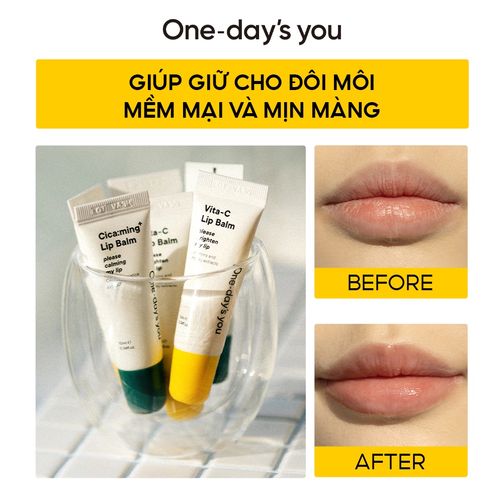 [Mã SGTTC30K giảm 30K] Son Dưỡng Ẩm Và Làm Dịu Môi One Day's You Lip Balm 10ml