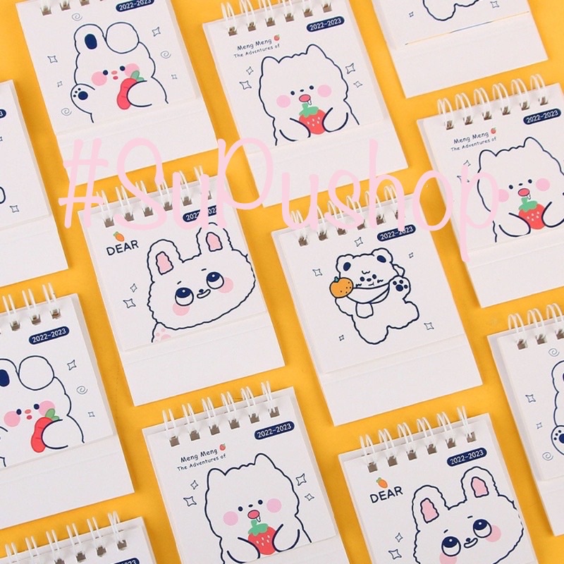 🫧🗓️LỊCH 2023 MINI ĐỂ BÀN XINH YÊU🗓️🫧