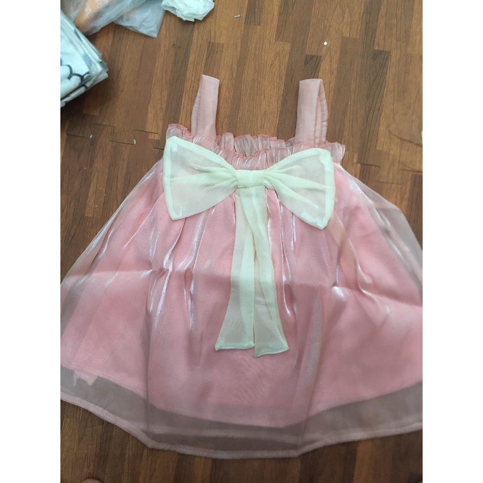 Size 7-20kg Váy Tơ 2 dây công chúa, set váy cao cấp - hàng thiết kế cho bé gái