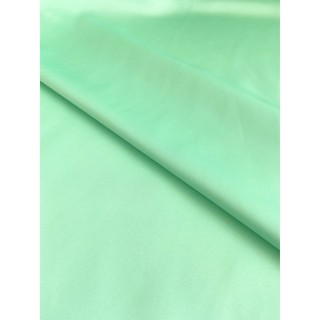 PHI LỤA MỜ XANH LÁ PASTEL/SEAFOAM-KHỔ 1.5M-VẢI NHÀ PHẠM