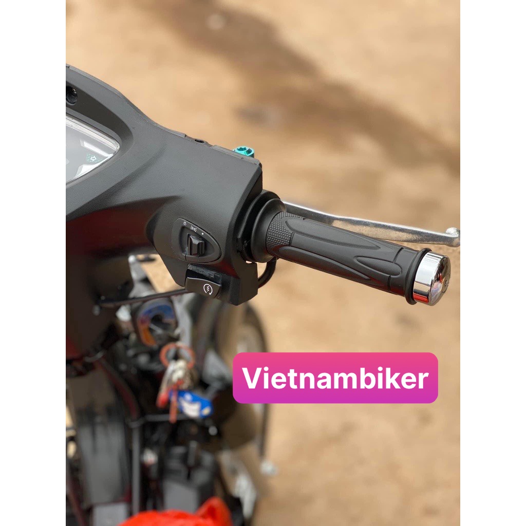 Tay nắm sh mode kèm gù inox đặc hàng loại 1 lắp cho các dòng xe wave, dream...