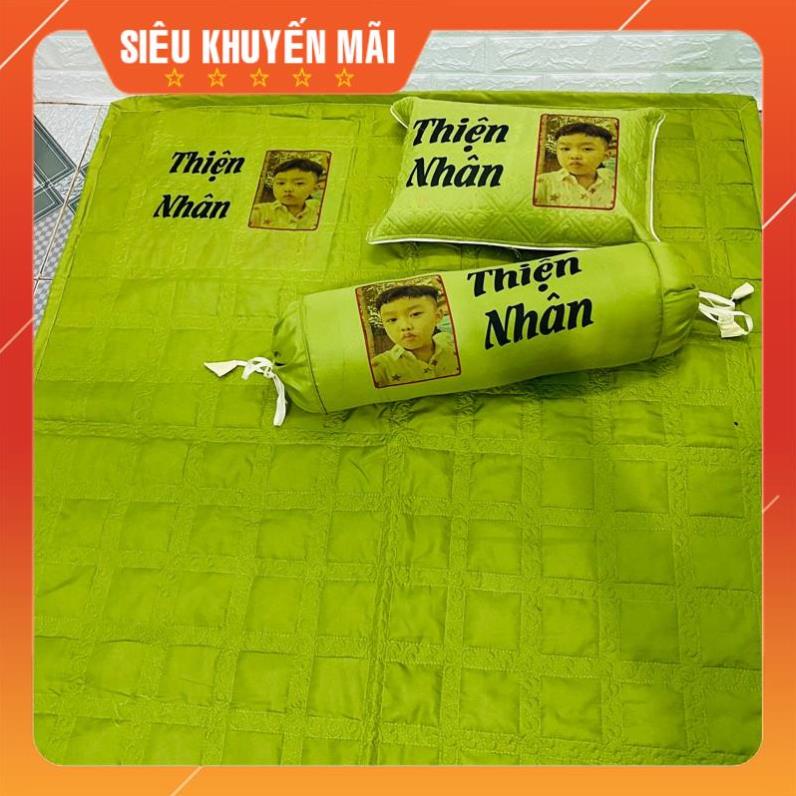 Chăn trẻ em In tên in hình ảnh theo yêu cầu Nhóc Sule