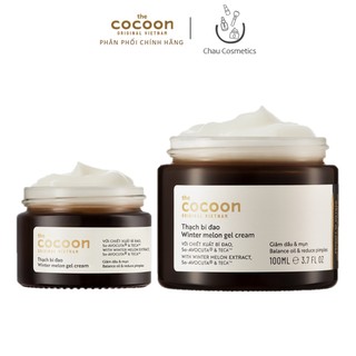 Thạch bí đao dưỡng ẩm Cocoon da dầu mụn (kem dưỡng ẩm) 30ml-100ml
