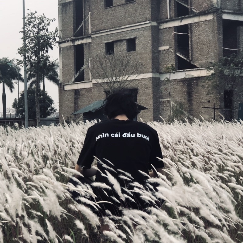 Áo thun Nhìn cái đầu b Flow Club Coton 100% 260gsm co giãn 2 chiều