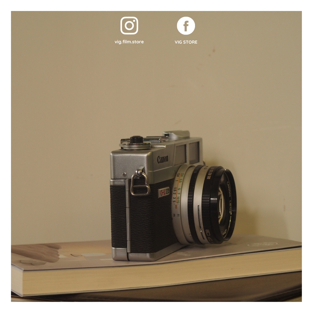 Canon Canonet QL19 máy ảnh film