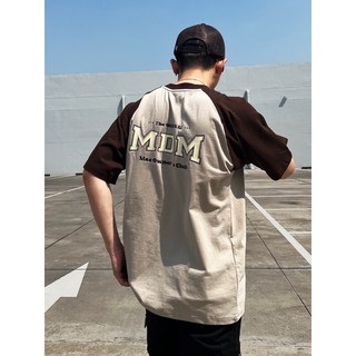 Áo thun Raglan - Peanut / Brown