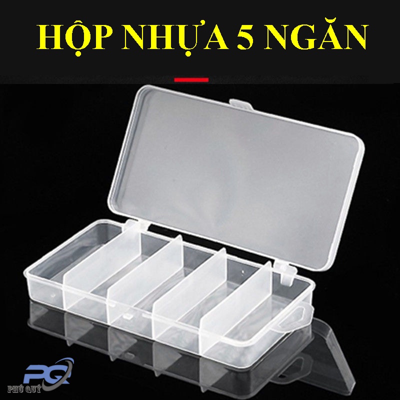 Hộp Nhựa 5 Ngăn