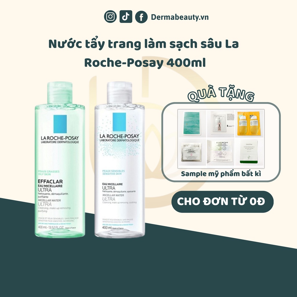 Nước Làm Sạch Sâu Và Tẩy Trang La Roche-Posay