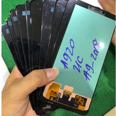 Màn hình Samsung A9 2018/A920  màn cảm ứng tương thích samsung a920 a9-2108 xịn ĐEN