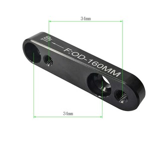 Cầu Phanh Đĩa Flat Mount 160mm