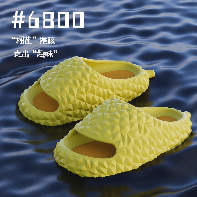 Mùa hè 2023 phong cách mới phim hoạt hình sầu riêng dép đi trong nhà