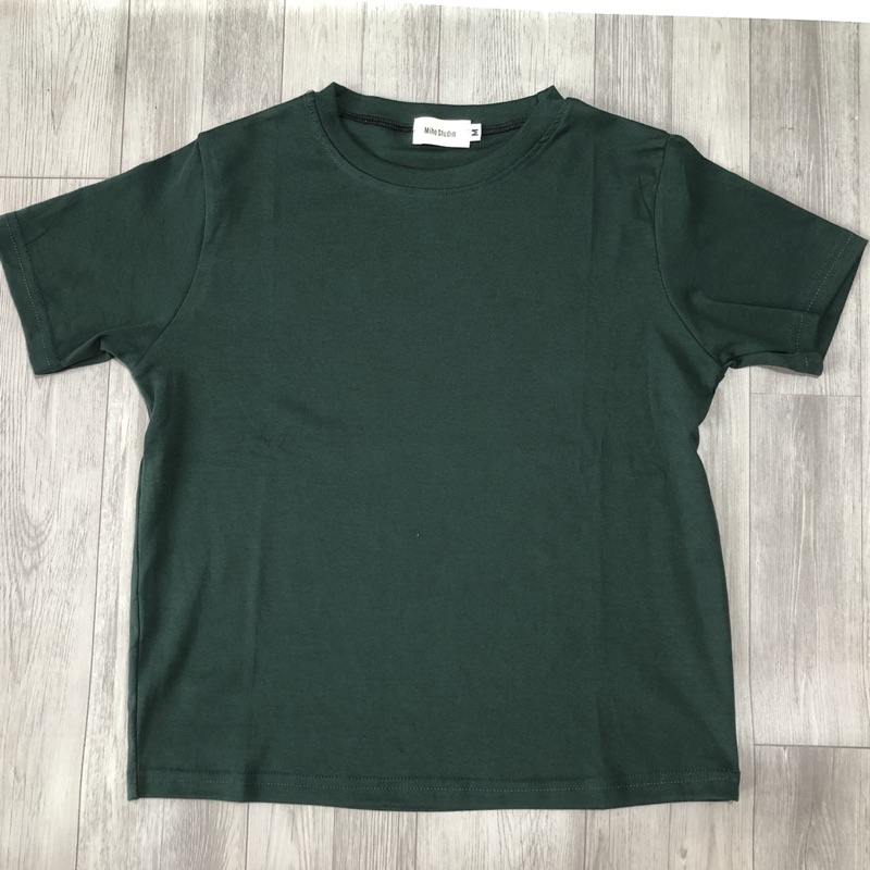 Áo thun cổ tròn nữ dáng ngắn, chất phông zip co giãn thấm hút mồ hôi