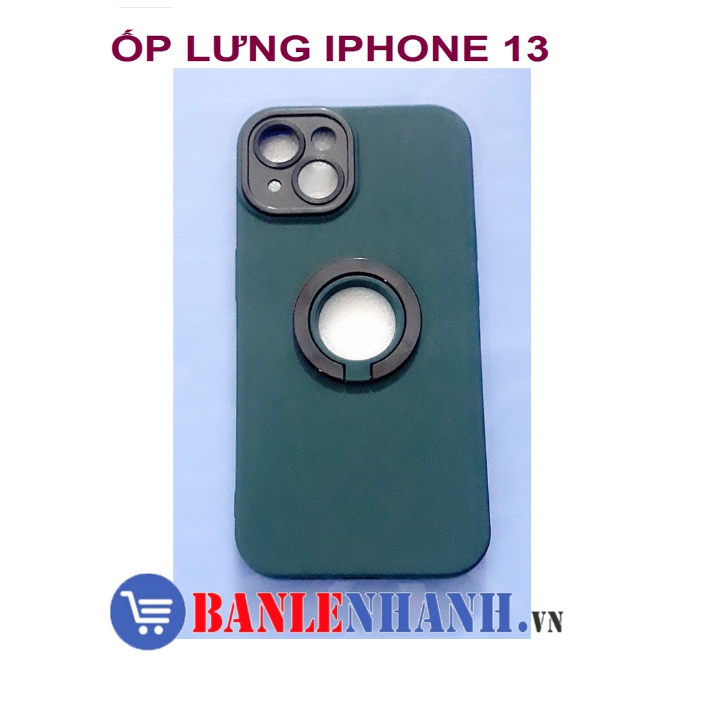 ỐP LƯNG IPHONE 13 MÀU XANH NGỌC