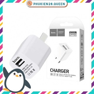 Củ sạc hoco uh102 chính hãng, cốc sạc cao cấp bảo hành 1 năm 1 đổi 1