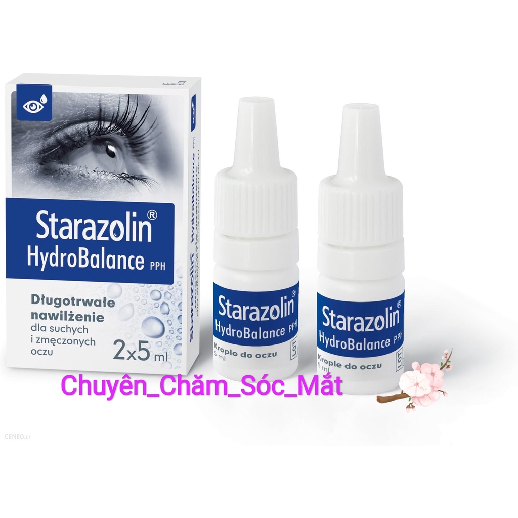 StaraZolin- Dung dịch nhỏ mắt StaraZolin (Hộp 2x5ml) ❤️- Chính Hãng Balan❤️