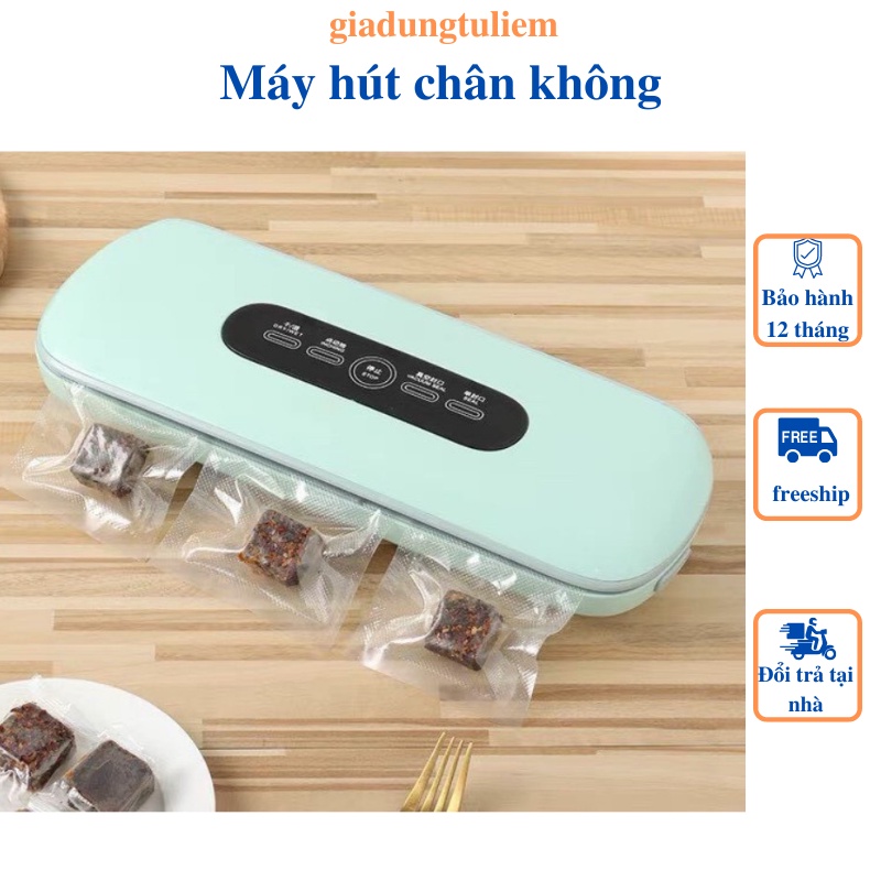 Máy Hút Chân Không Bảo Quản Thực Phẩm Hàn Tự Động ZK-3002 Cao Cấp- Chống Nước,Bảo Hành 6 Tháng Tặng kèm 10 Túi Bảo Quản