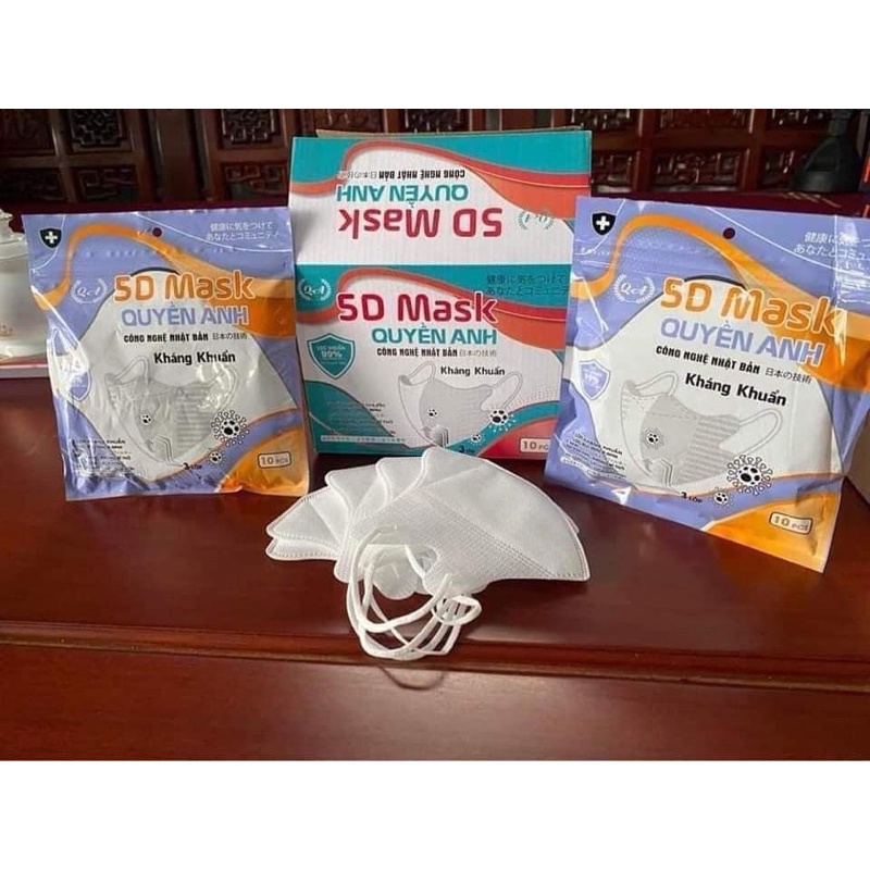 KHẨU TRANG 5d Quyền Anh Khẩu trang 5D Mask