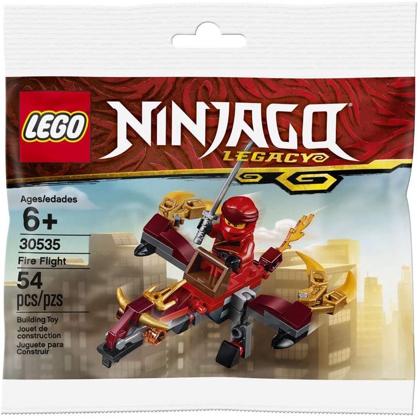 LEGO Ninjago Legacy 30535 Fire Flight Kai´s Mini Dragon Polybag (54 Pieces)