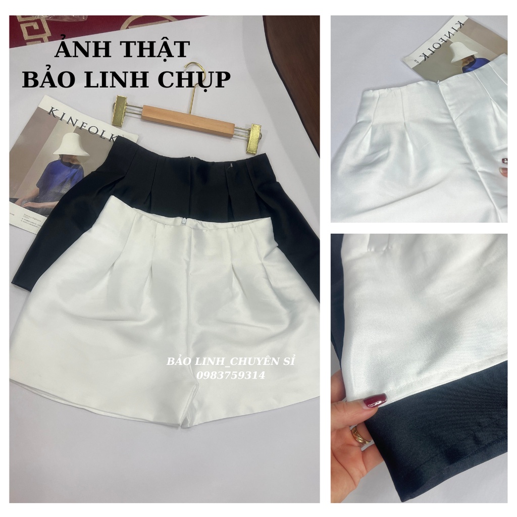 Quần Đùi Tafta Bigsize Bảo Linh Dáng Short Phồng Lưng Cao M885 | BigBuy360 - bigbuy360.vn