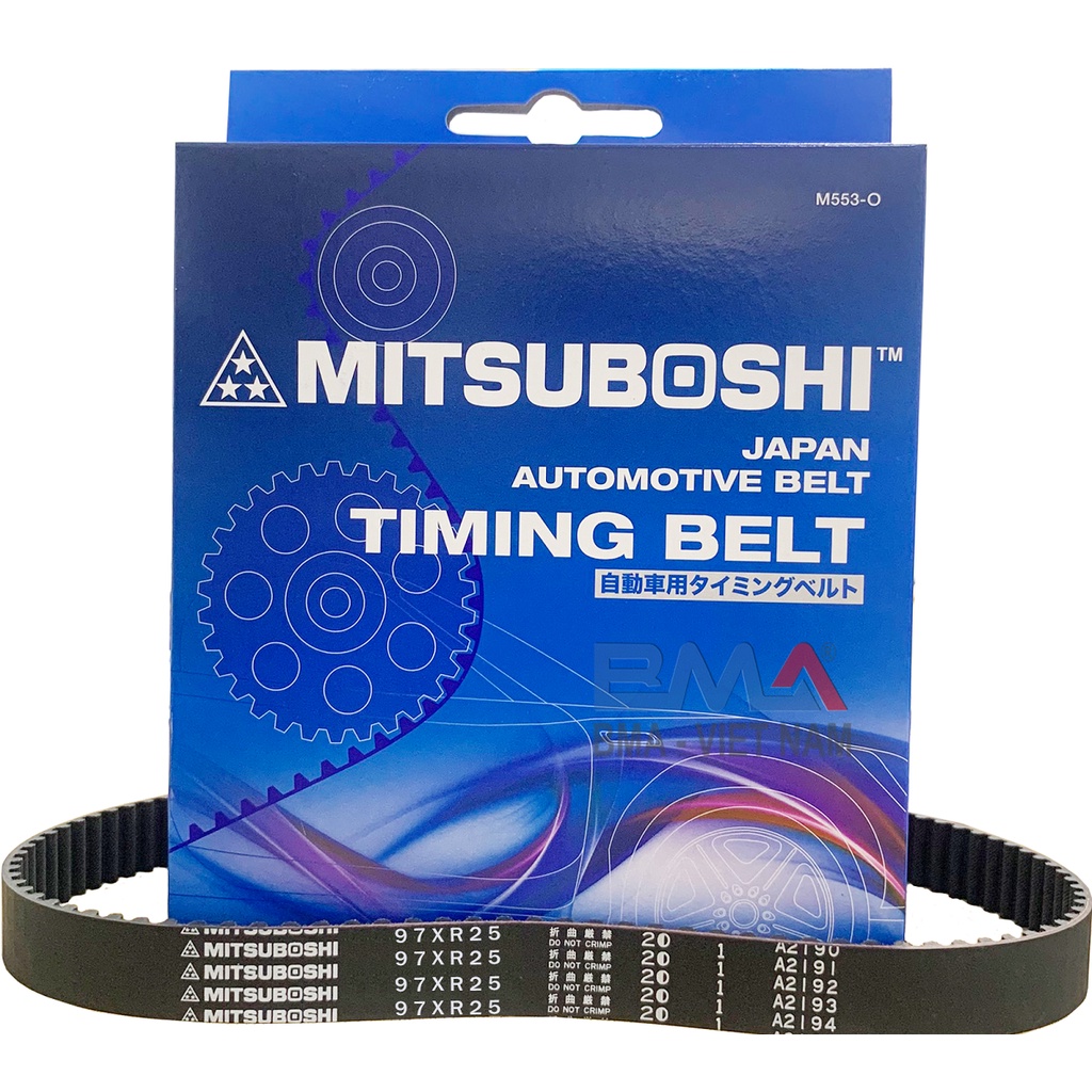 Dây Curoa Cam Mitsuboshi 97XR25 Toyota Fortuner Hiace Hilux