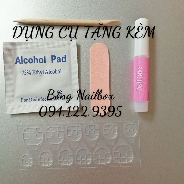 (HOẢ TỐC HCM) Móng úp sẵn nailbox thiết kế mẫu thạch trơn B30 | BigBuy360 - bigbuy360.vn