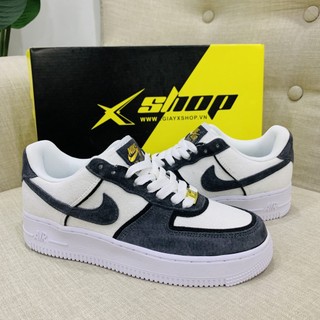 Giày thể thao 𝐍𝐢𝐤𝐞 𝐀𝐢𝐫 𝐅𝐨𝐫𝐜𝐞 𝟏 xám lông chuột cổ thấp, sneaker 𝐍𝐢𝐤𝐞 𝐚𝐟𝟏 xám lông chuột thấp cổ