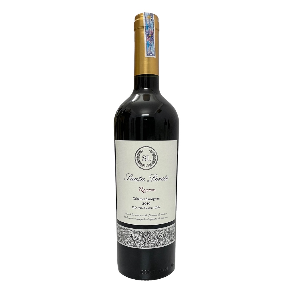 Rượu vang Santa Loreto Reserva Cabernet Sauvignon nồng độ Alc 13.5% 750ml