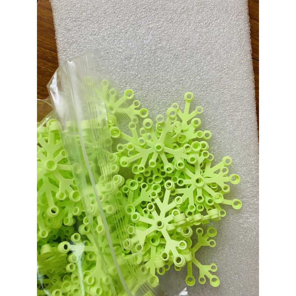 Sẵn-Gạch Lego lá to 6 x 5 / Lego Part 2417: Plant Leaves 6 x 5