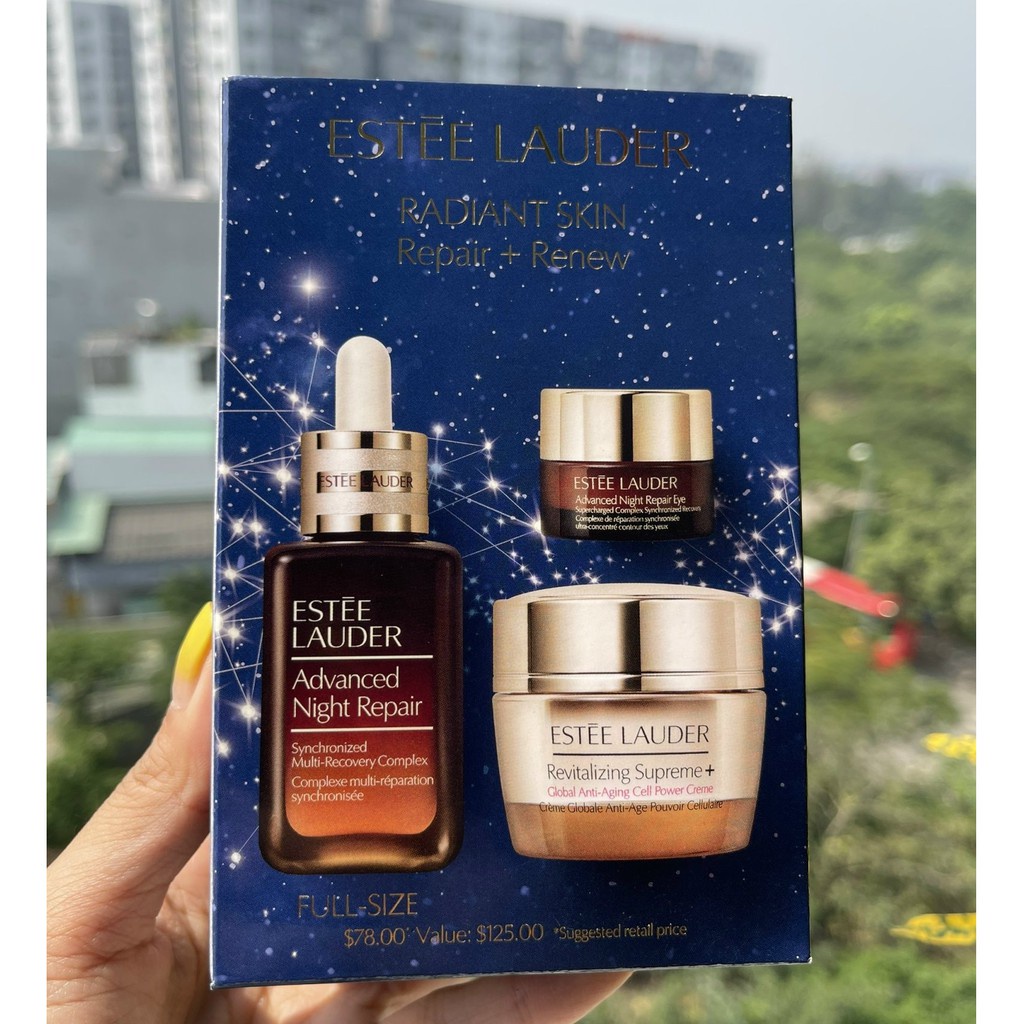 Set Dưỡng Da Cao Cấp Estée Lauder Travel Exclusive 3 Món (Serum 30ML + Kem Dưỡng 15ML + Kem Mắt 5ML) LENIS | BigBuy360 - bigbuy360.vn