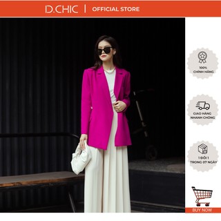 Áo vest vạt lệch xếp ly lưng d.chic ms: 160614